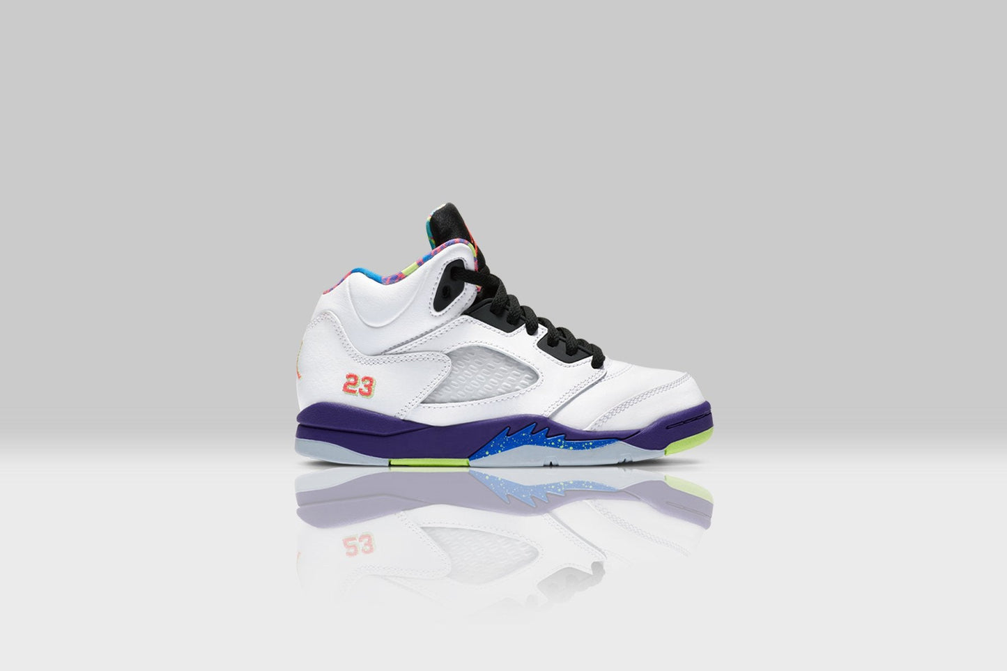 Air Jordan 5 Retro (PS) "Alternate Bel-Air" - White/Ghost Green