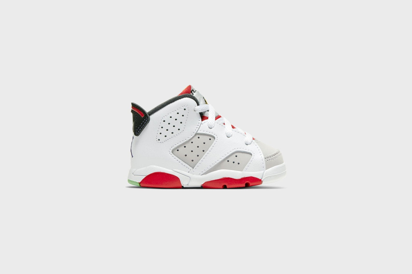 Air Jordan 6 Retro (TD) "Hare" - Neutral Grey/Black/White/True Red