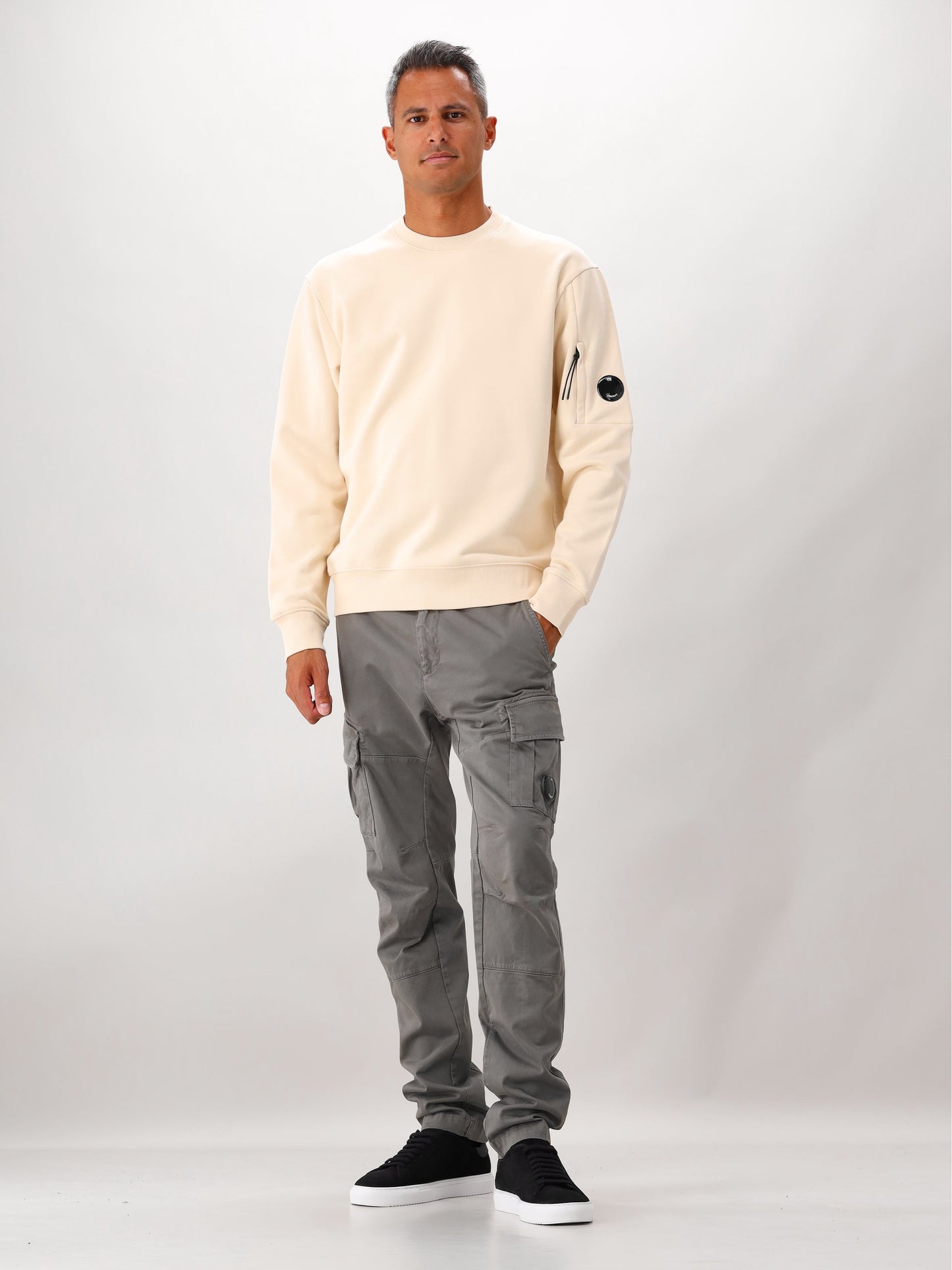 C.P. Company Sweater Beige Lens
