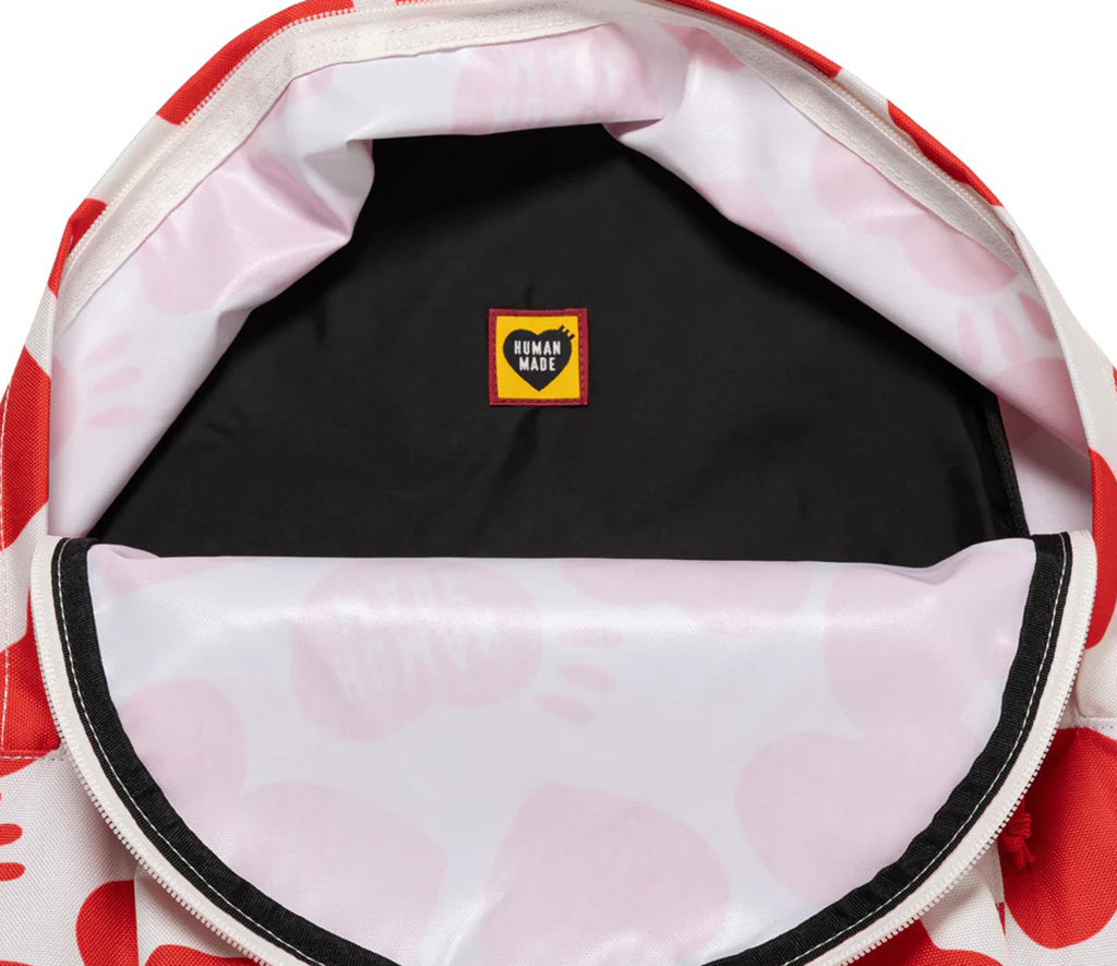 Heart Backpack - White