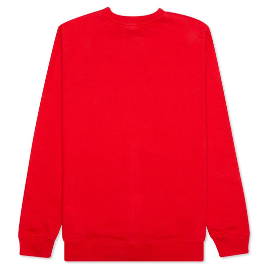 Actual Visual Guidance Crewneck - Red