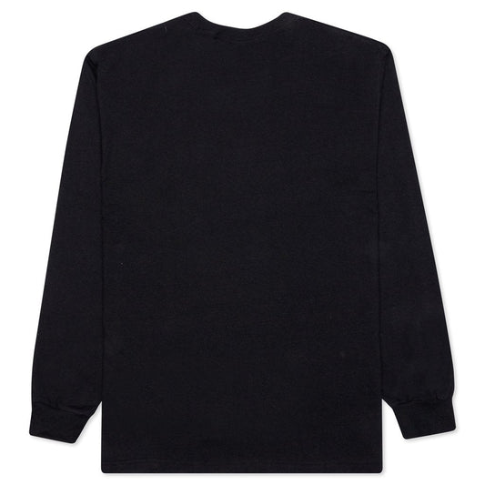 Actual Visual Guidance L/S Tee - Black