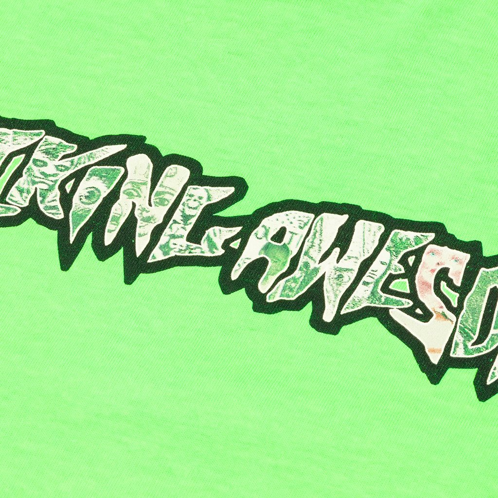 Actual Visual Guidance Tee - Pigment Dyed Neon Green
