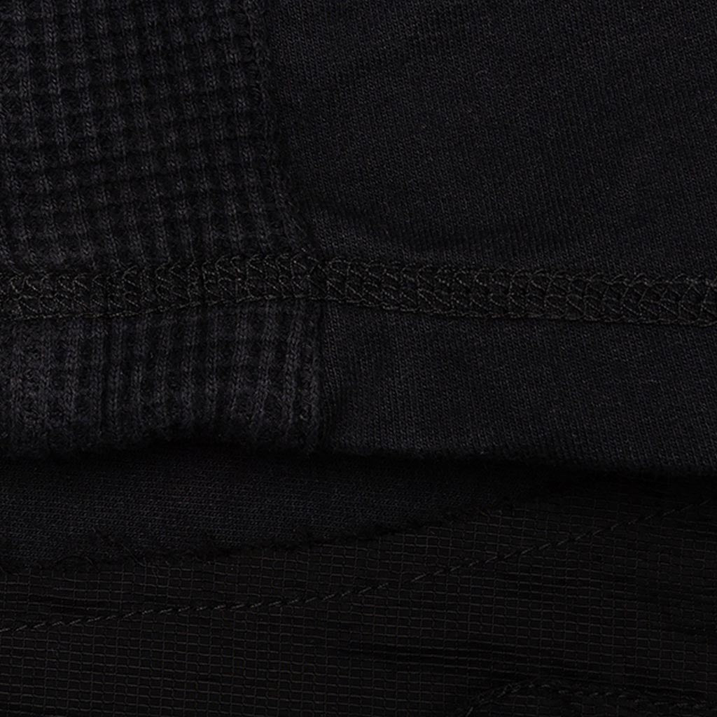 50/50 Long Slim - Black Micro Mesh