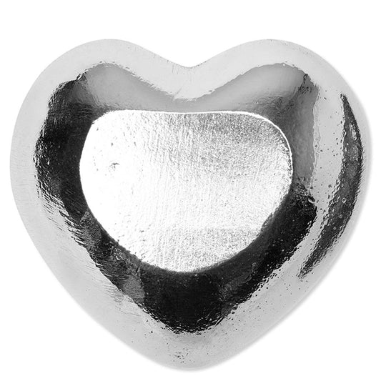 Heart Paper Weight - Silver
