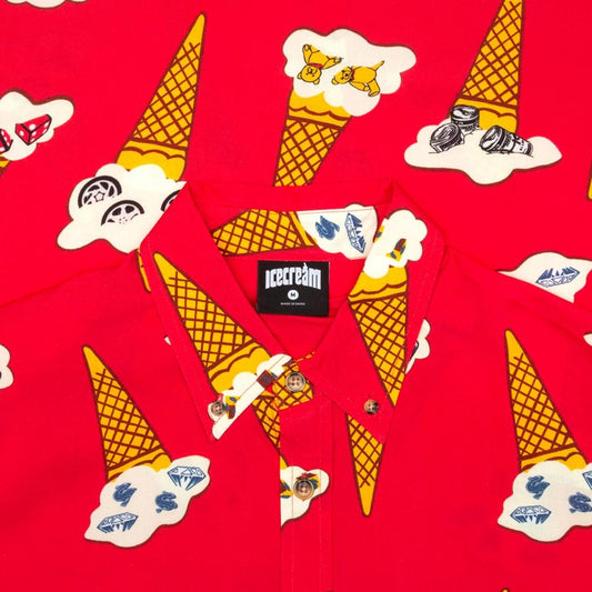 Carroll S/S Woven - Tomato