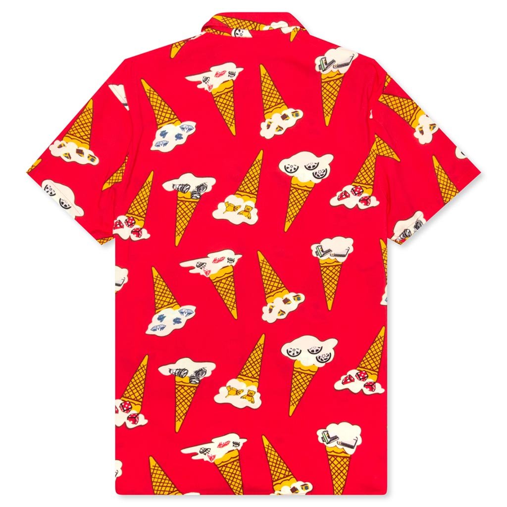 Carroll S/S Woven - Tomato
