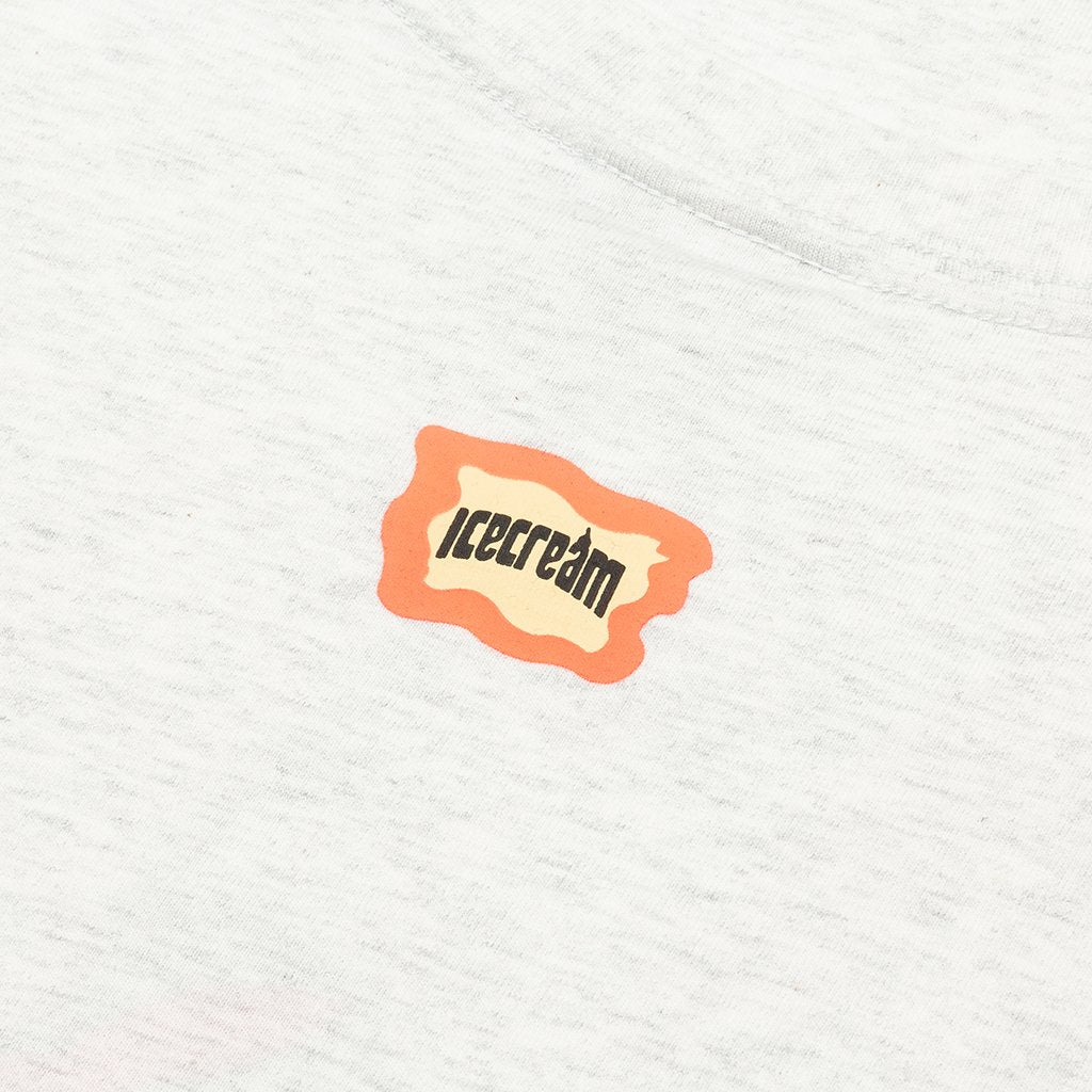 Live Long S/S Tee - Light Heather Grey