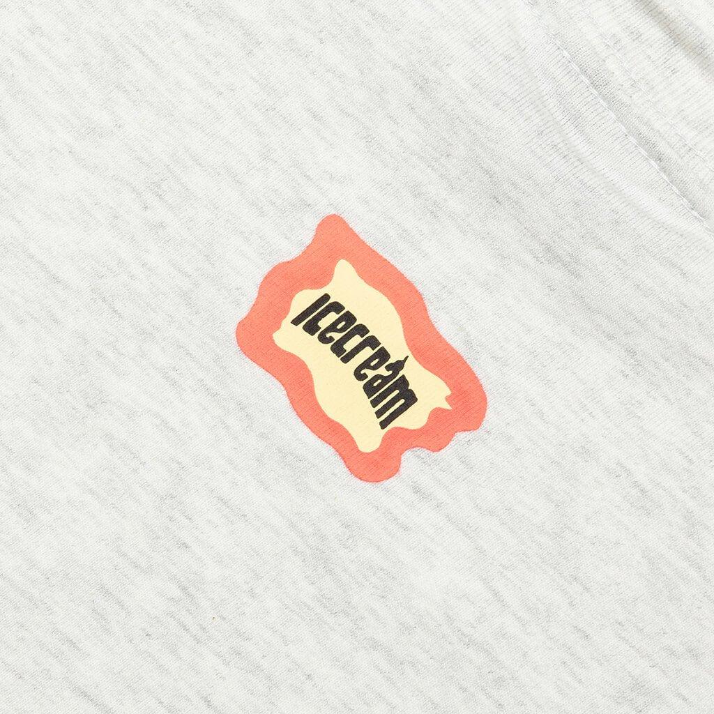 Social S/S Tee - Light Heather Grey