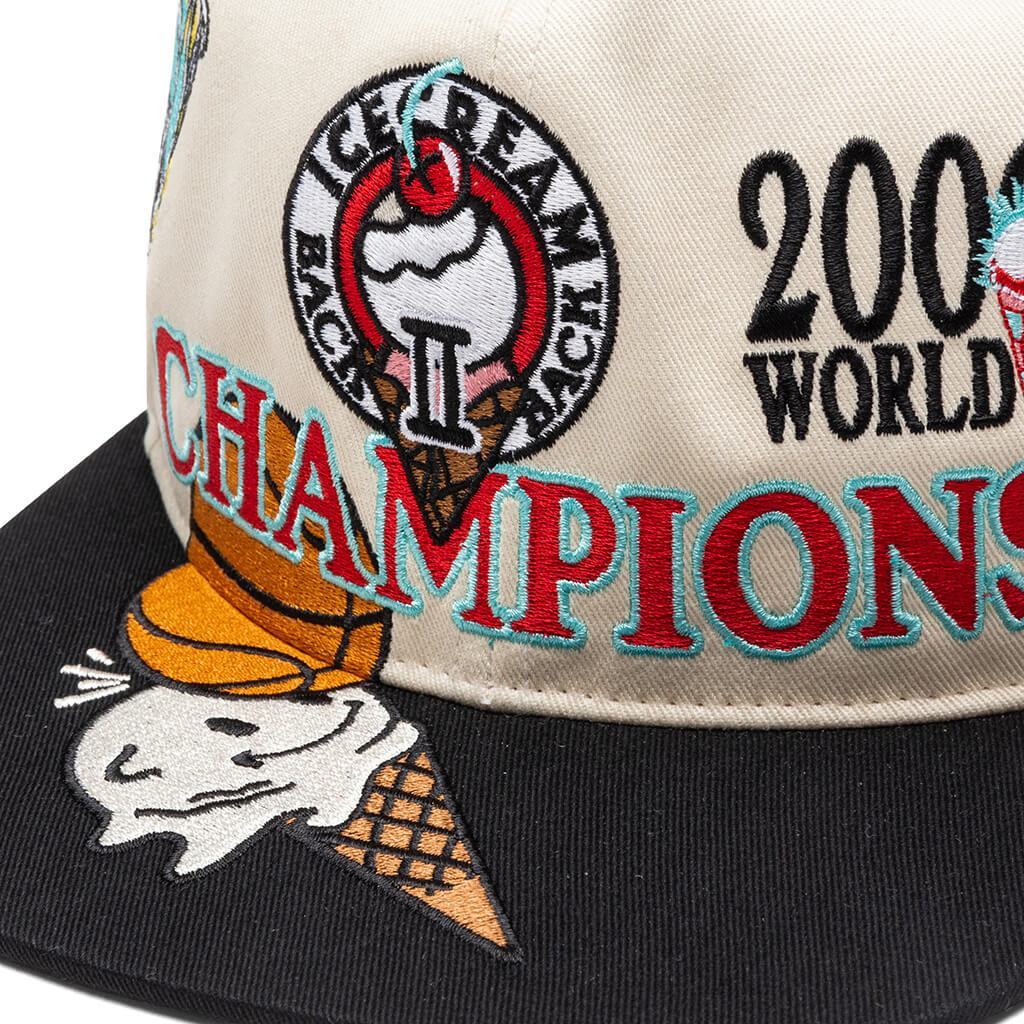 World Champs Snapback Hat - Natural