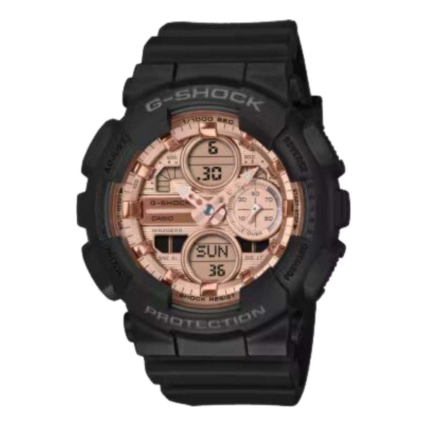 (WMNS) CASIO G-Shock GMA-S140PG Series Analog-Digital 'Black' GMA-S140PG-1A