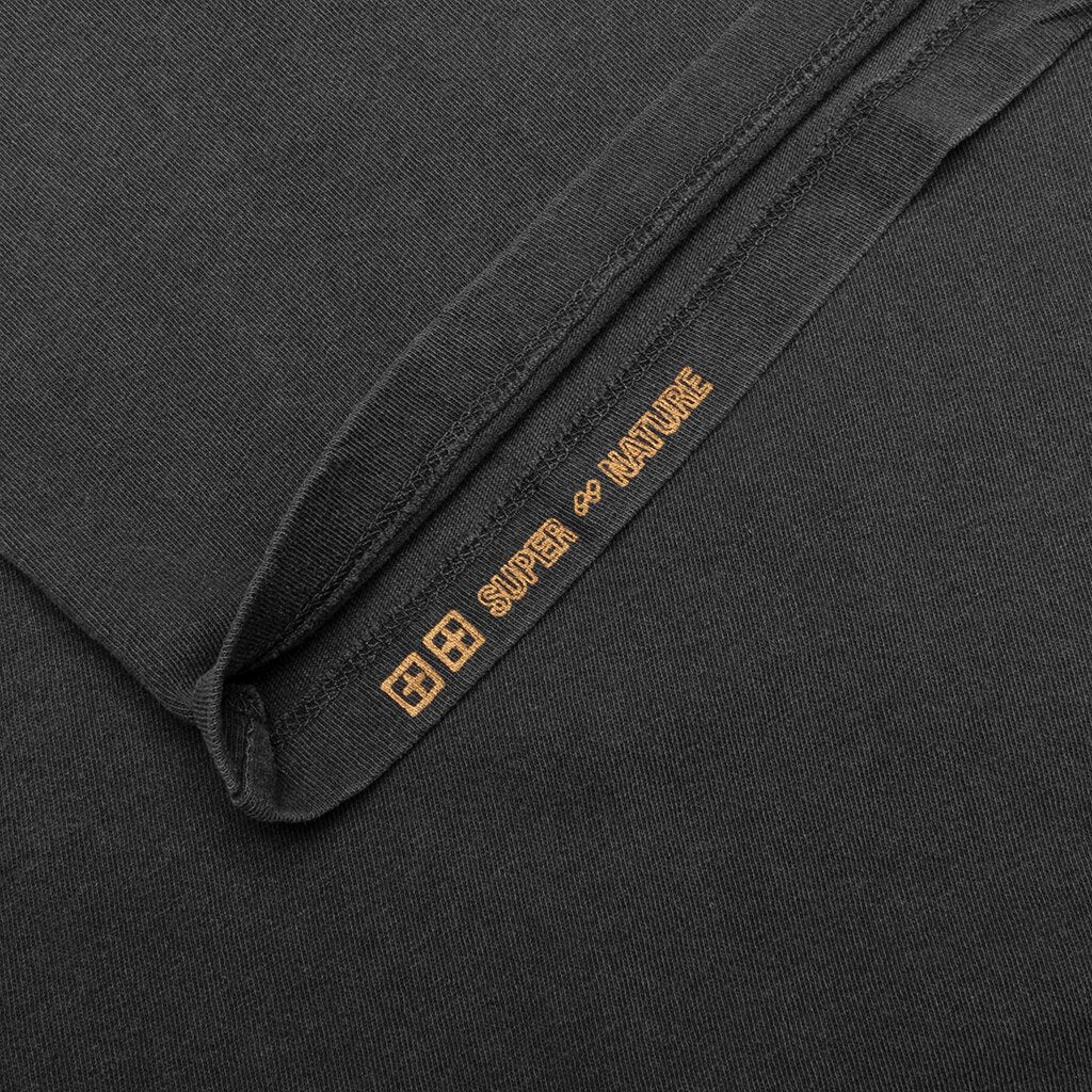 Dollar Sign S/S Tee - Faded Black