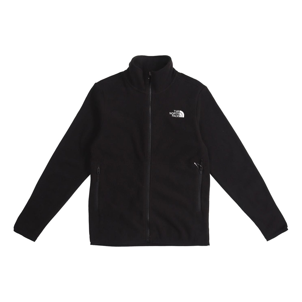 Men's THE NORTH FACE Fleece Cozy Stay Warm Stand Collar Jacket Black 4NA3-JK3