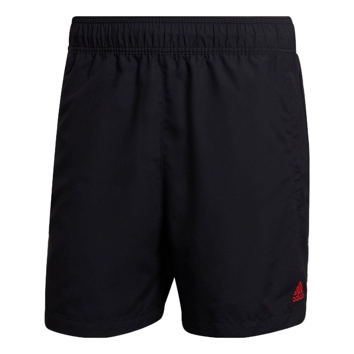 adidas Mufc Q2 Sho Casual Breathable Solid Color Manchester United Soccer/Football Shorts Black H56688
