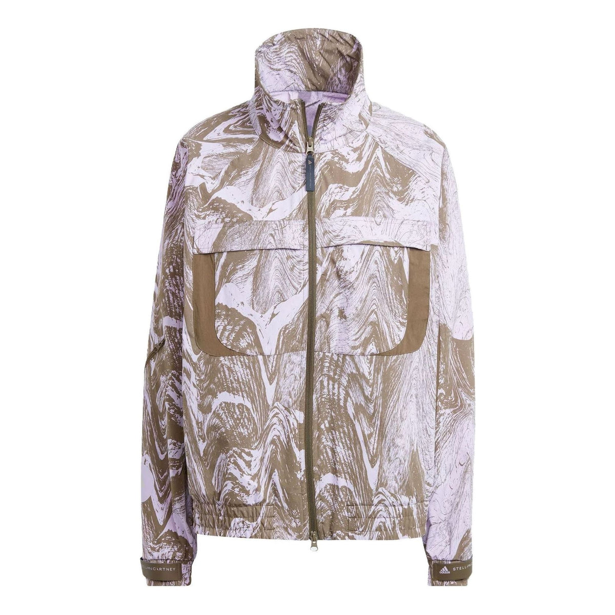 (WMNS) adidas By Stella McCartney TrueCasuals Woven Track Jackets 'Purple Brown' IB5095