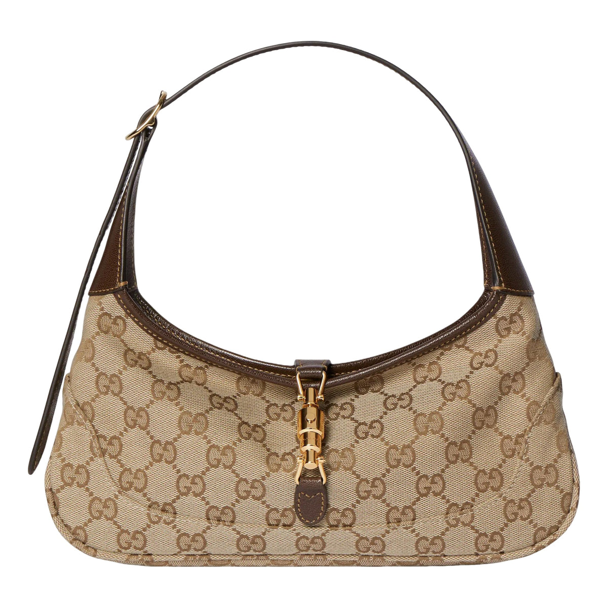 (WMNS) Gucci Jackie Slim Medium Shoulder Bag 'Sand Brown' 863137-FAFV2-9651