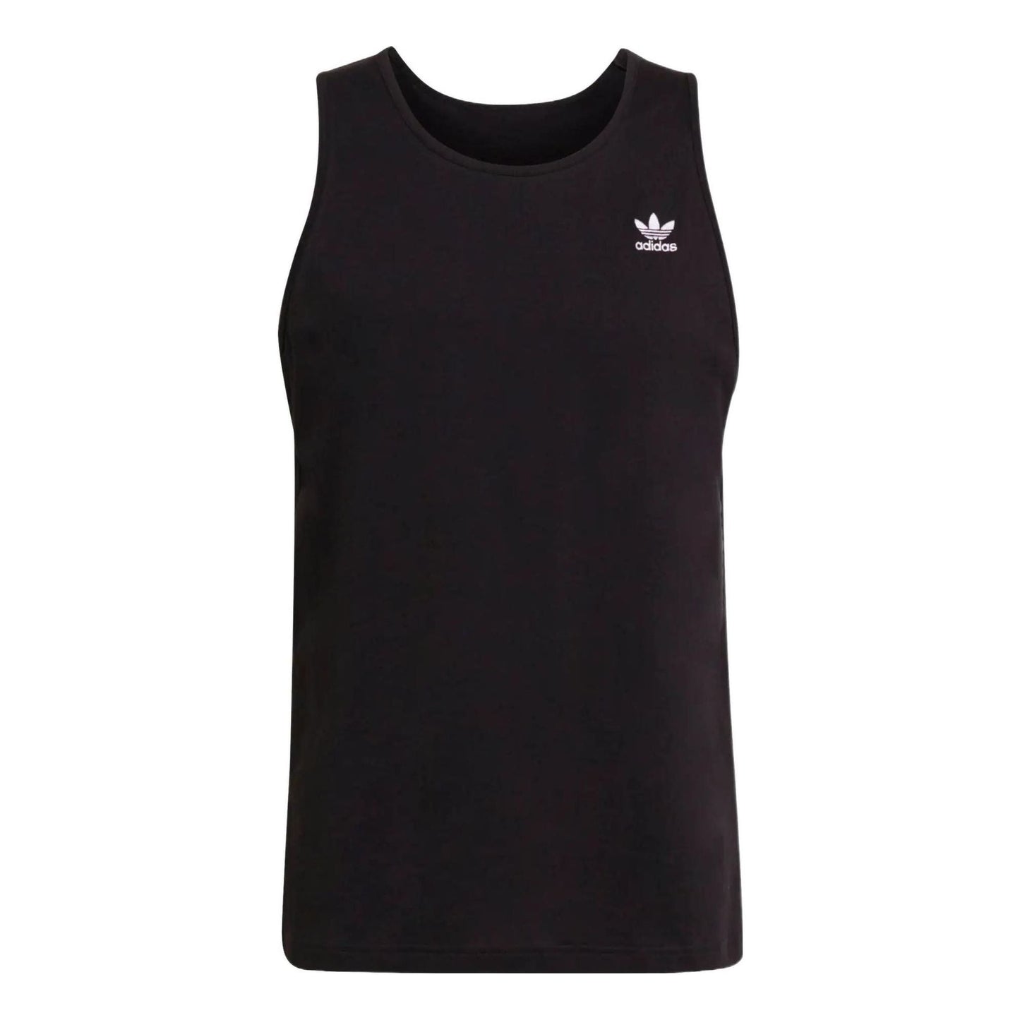 adidas originals Solid Color Micro Mark Sports Training Breathable Vest Black H35498