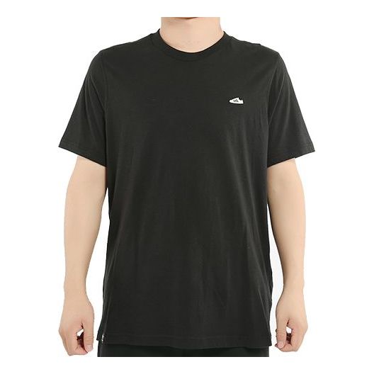 adidas originals Mini Emb Tee Embroidered Shoe Sports Short Sleeve Black ED7638