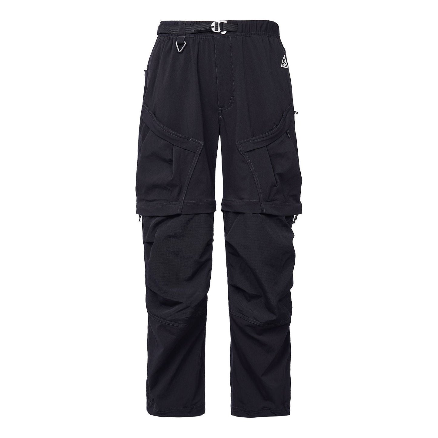 Nike x ACG Solid Color Multiple Pockets Detachable Pants Athleisure Casual Sports Pants Black DN3944-010