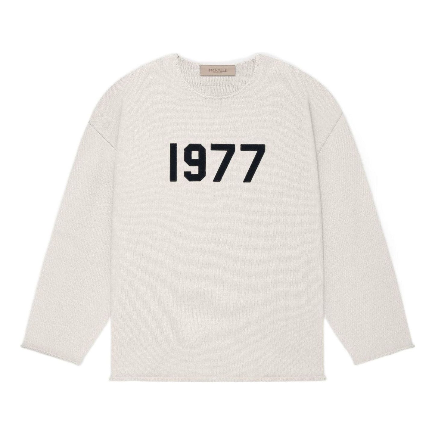 Fear of God Essentials SS22 1977 Raw Edge Sweater 'Wheat' FOG-SS22-121