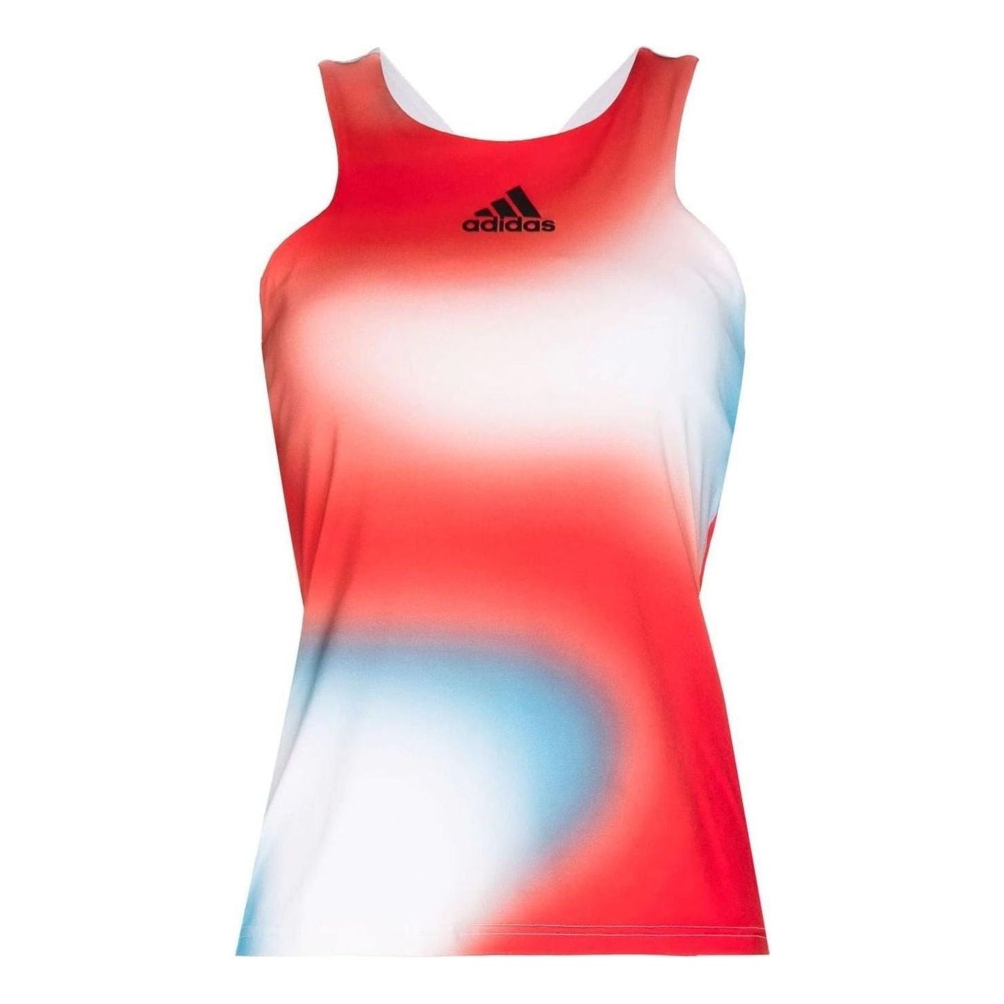 (WMNS) adidas Melbourne Tennis Printed Y-Tank Top Asia Sizing 'Red White Blue' HA7614