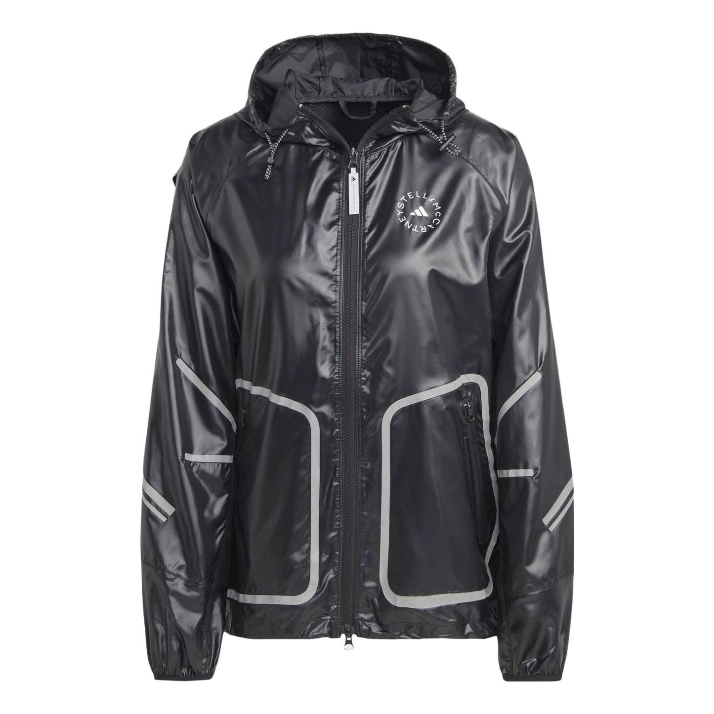 (WMNS) adidas by Stella McCartney TruePace Running Jacket Asia Sizing 'Black' IC9717