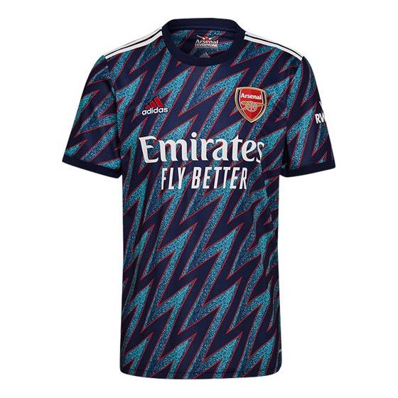 adidas Afc 3 Jsy Arsenal Away Fan Edition Soccer/Football Sports Jersey Asia Sizing Blue GM0213