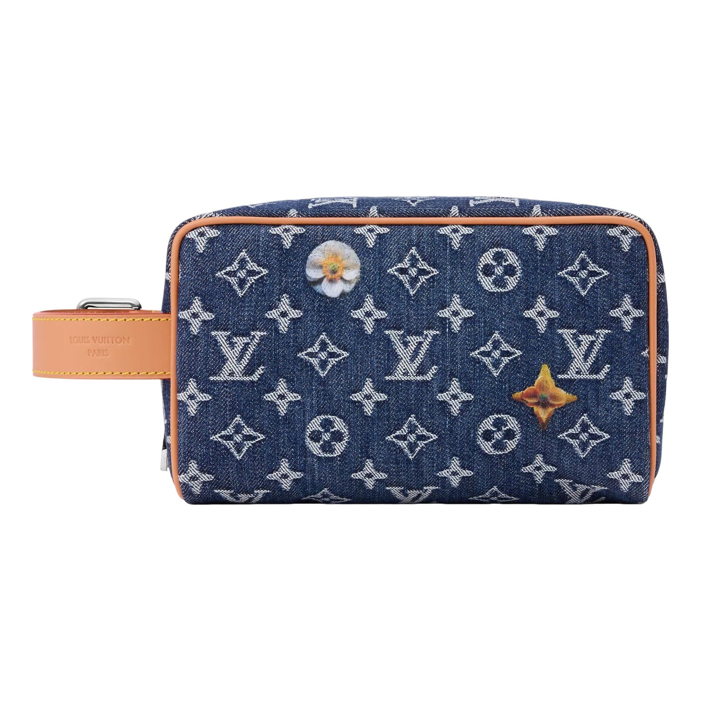 LOUIS VUITTON Locker Dopp Kit 'Blue' M28363