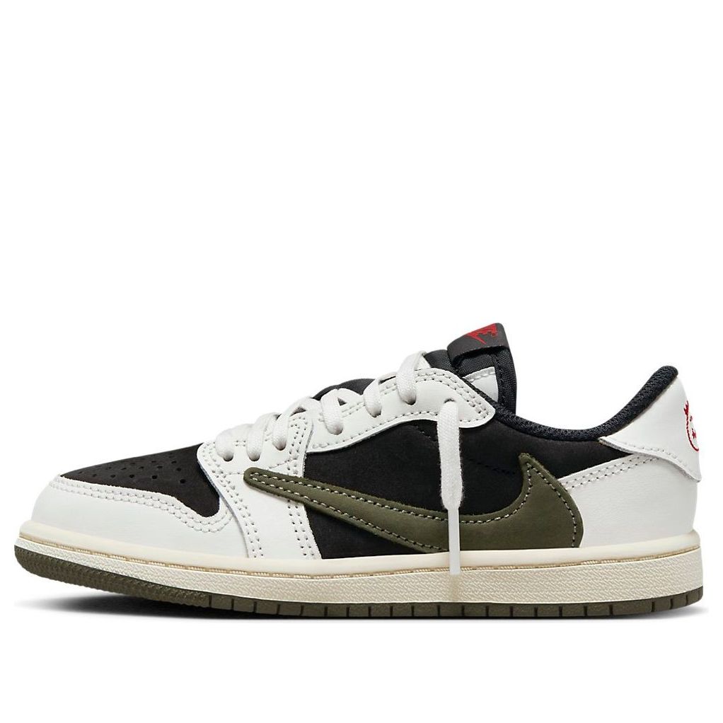 (PS) Air Jordan 1 Retro Low OG SP x Travis Scott 'Olive' DZ5909-106