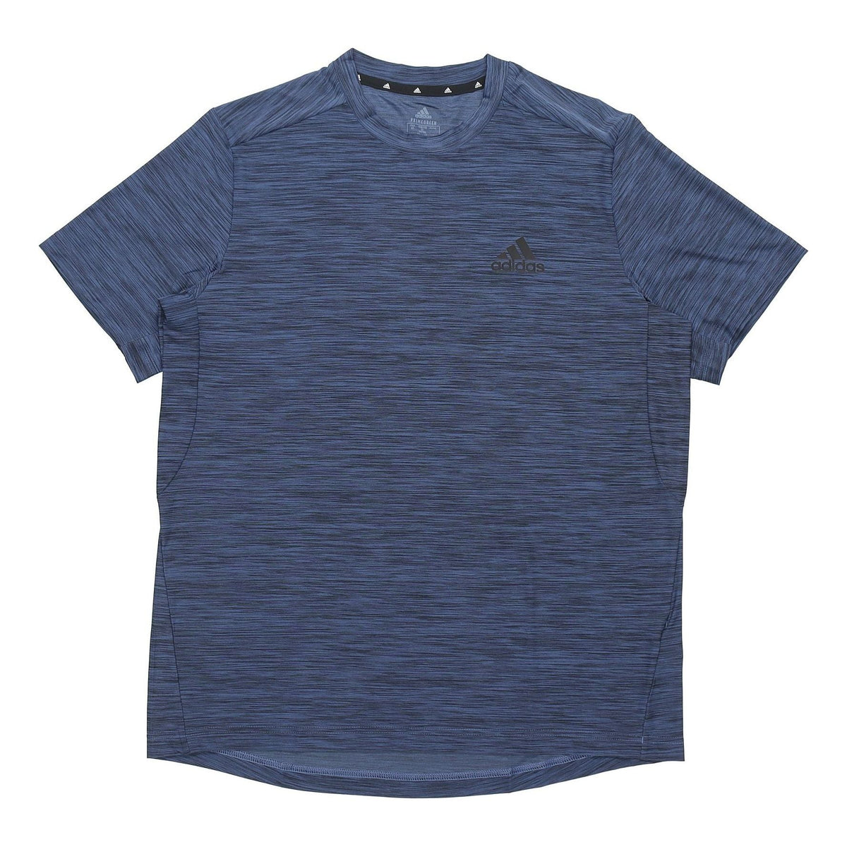 adidas M Ht El Tee Casual Sports Breathable Quick Dry Short Sleeve Navy Blue GM2133