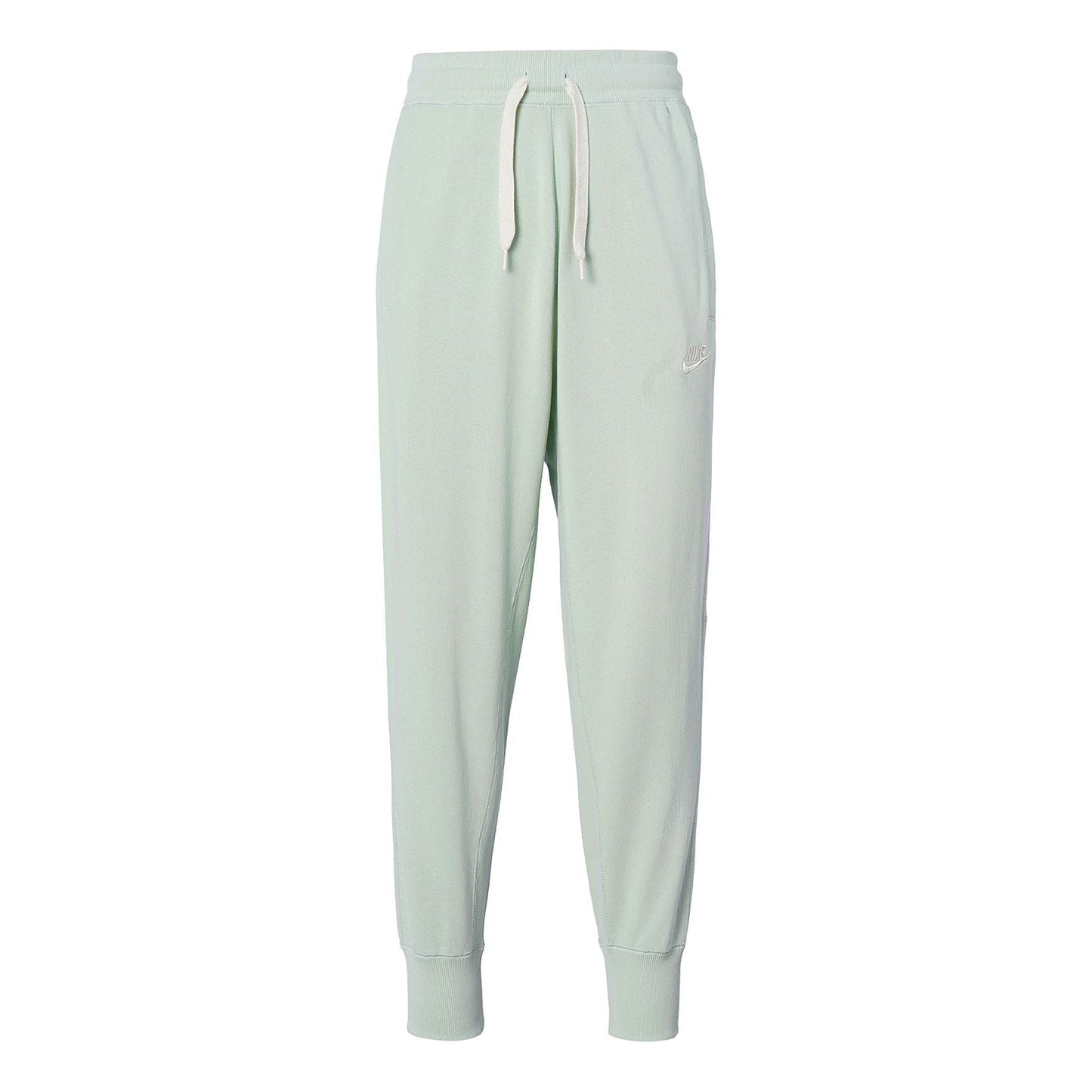 Men's Nike Embroidered Logo Knit Bundle Feet Sports Pants/Trousers/Joggers Autumn Green Yellow DA0020-017