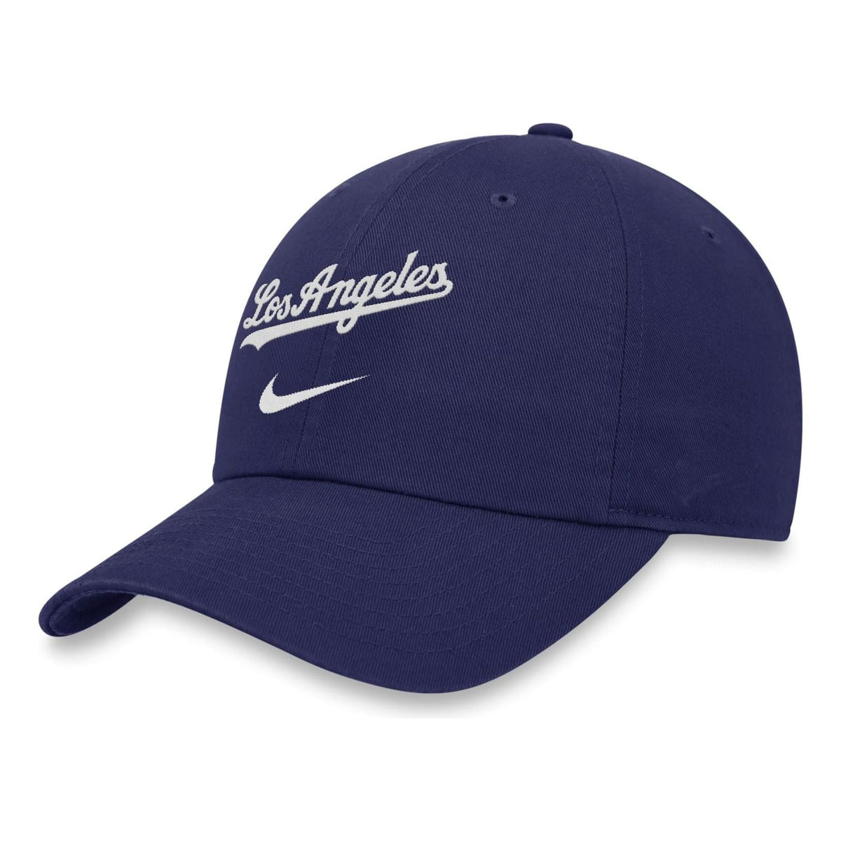 Nike Heritage 86 Wordmark Swoosh MLB Los Angeles Dodgers Adjustable Caps 'Royal Blue' NK124EULD-WM0