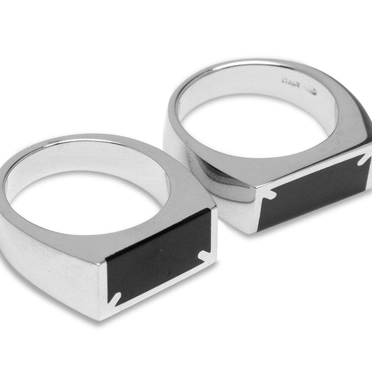 Stack Ring - Palladio Polished