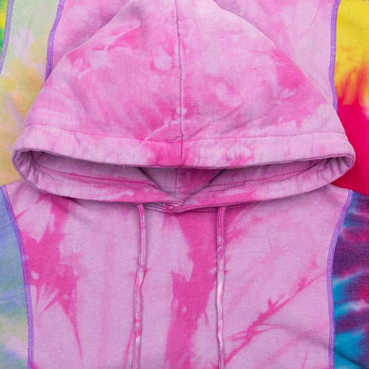 5 Cuts Tie Dye Hoodie - Assorted