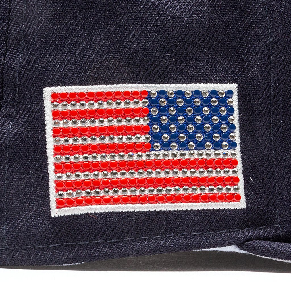New Era x Swarovski Flag Detroit Tigers 59FIFTY Fitted - Navy
