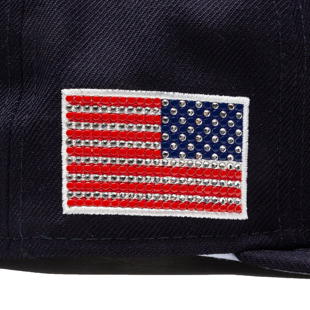 New Era x Swarovski Flag New York Yankees 59FIFTY Fitted - Navy
