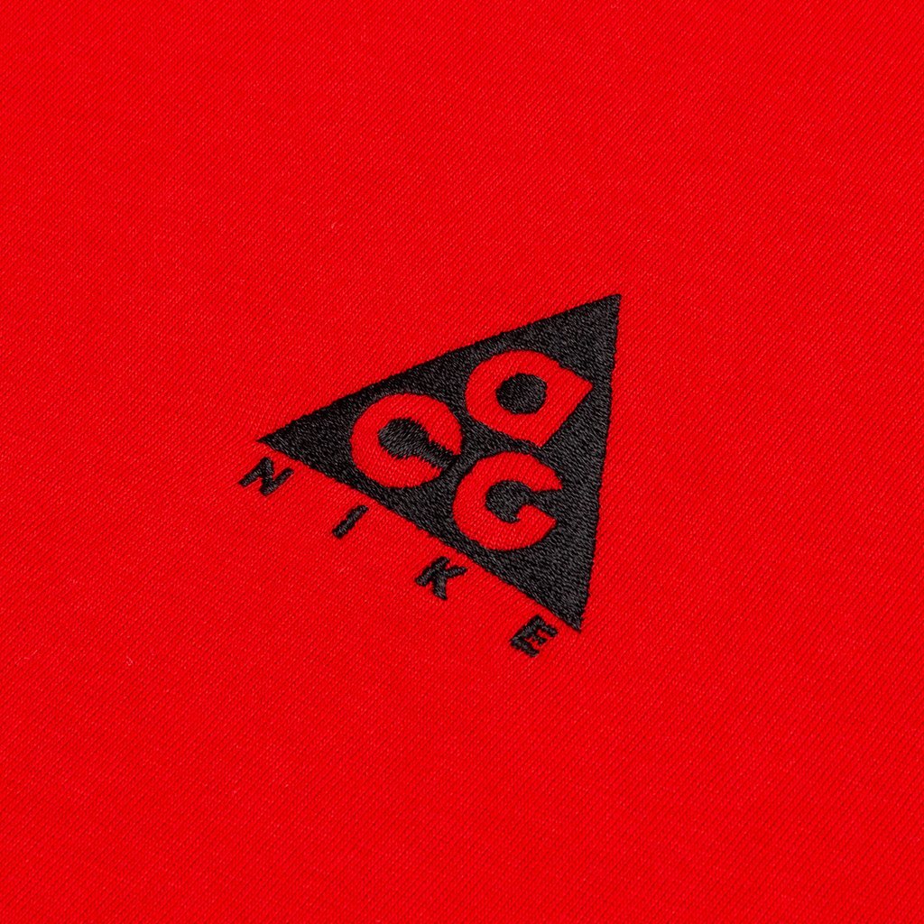 ACG Logo S/S Shirt - University Red/Black