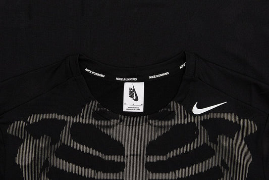 LAB Skeleton Long Sleeve Top - Black