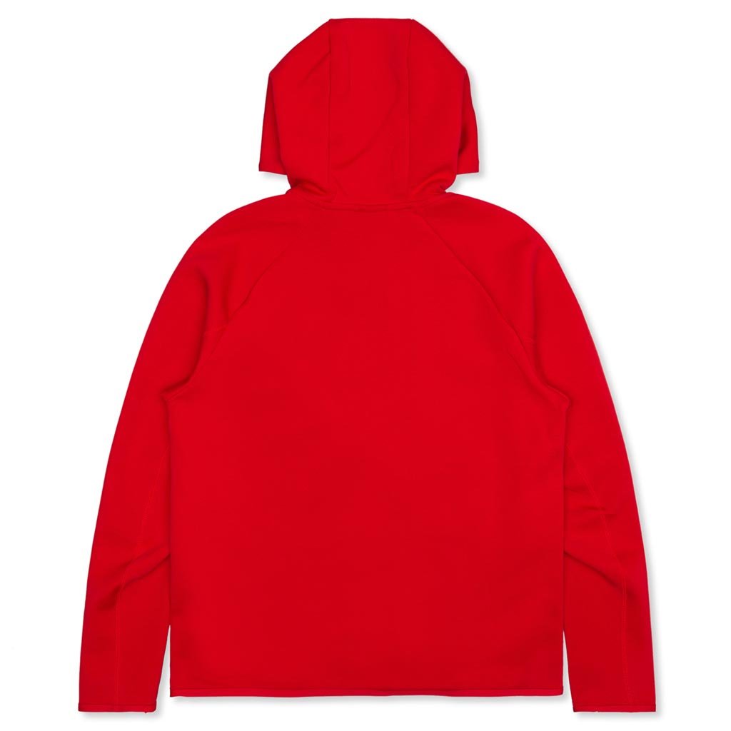 Sportswear Tech Fleece Full-Zip Hoodie - University Red/White
