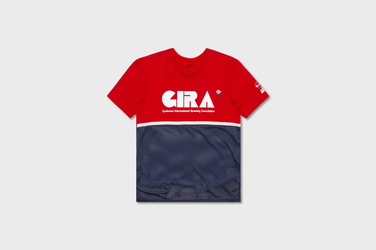 Nike x Undercover Gyakusou Shirt - Sport Red/Thunder Blue/Sail