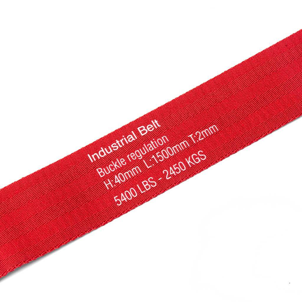 2.0 Industrial Belt - Red/White FW20