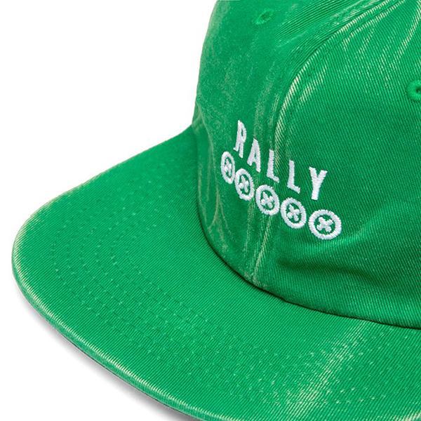 6 Panel Logo Hat - Washed Green