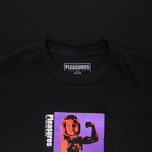 2 Strong 2 Die Tee - Black