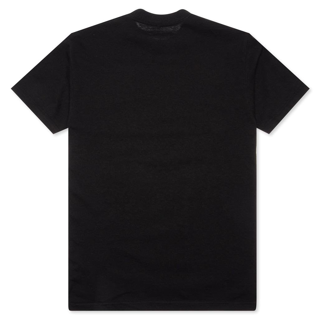 Balance Embroidered Pocket Tee - Black