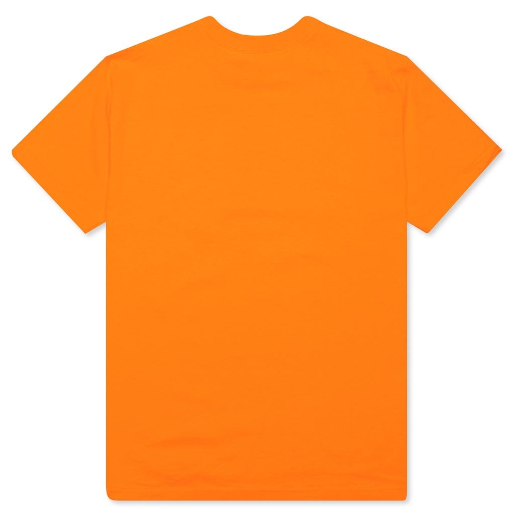 Balance Embroidered Pocket Tee - Orange