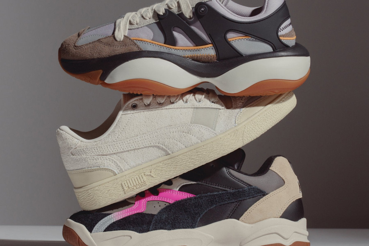 Puma x Rhude Performer - Charcoal Grey/Black