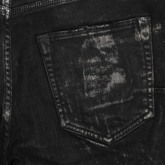 P001 - Grey Foil Over Black