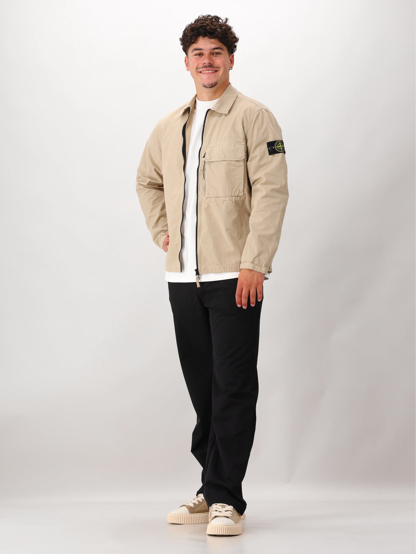 Stone Island Overshirt Beige