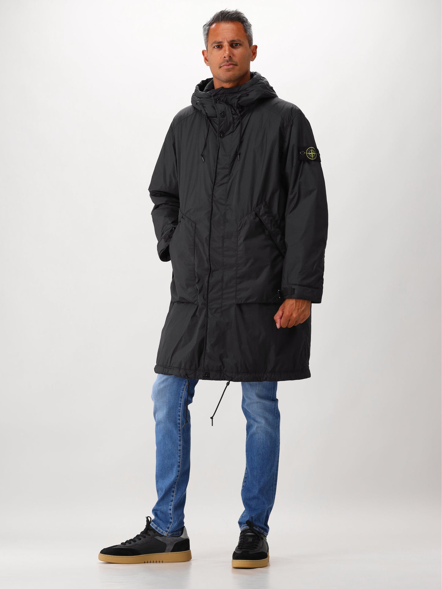 Stone Island Parka Zwart