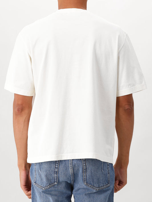 Stone Island T-shirt Wit Patch Logo